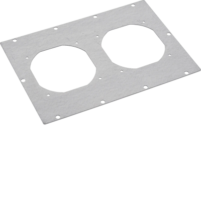 Flansch für Filterlüfter IP40 298x200 (BxT) | Hager