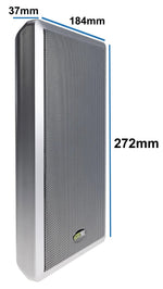 Flatpanel-Lautsprecher, 40W, silber | Chilitec - Thumbnail 5