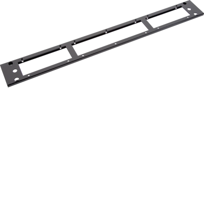 Front-/Rückblende mit Ausschnitt 600x100 (BxH) lackiert | Hager