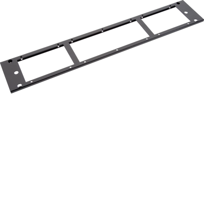 Front-/Rückblende mit Ausschnitt 850x200 (BxH) lackiert | Hager