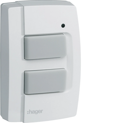 Funk AP 2 fach Tastsensor IP55, quicklink | Hager