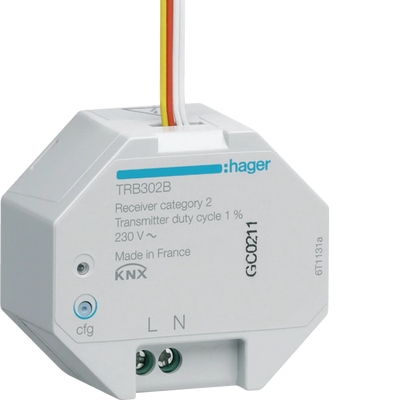 Funk Eingang Unterputz, 2 fach 230V, quicklink | Hager