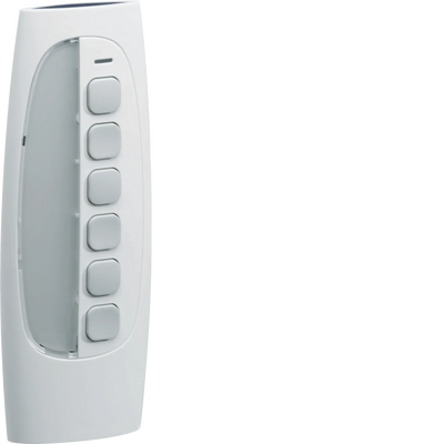 Funkfernbedienung, KNX, 6 Tasten, 6 Kanäle | Hager
