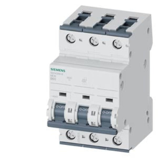 Siemens 5SY43506 LS-Schalter 3-polig B-Char 50A