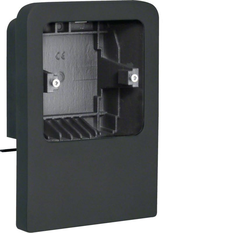 Geräteträger universal für UP-Geräte mit Rahmen zu SL 20x55mm graphitschwarz | Hager
