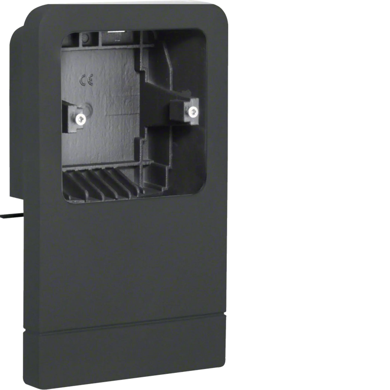 Geräteträger universal für UP-Geräte mit Rahmen zu SL 20x80mm graphitschwarz | Hager