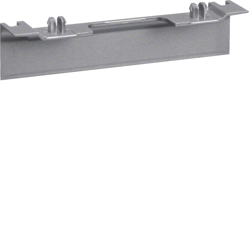 Geräteträgerschürze für Geräteträger universal design SL 20x55mm Dekor Aluminium | Hager