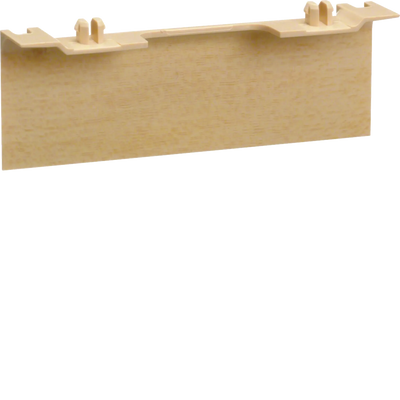 Geräteträgerschürze für Geräteträger universal design SL 20x80mm Dekor Ahorn | Hager