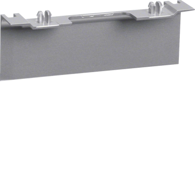 Geräteträgerschürze für Geräteträger universal design SL 20x80mm Dekor Aluminium | Hager