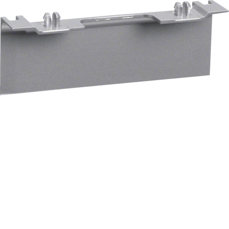 Geräteträgerschürze für Geräteträger universal design SL 20x80mm Dekor Aluminium | Hager