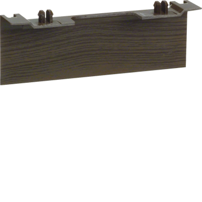 Geräteträgerschürze für Geräteträger universal design SL 20x80mm Dekor Sucupira | Hager