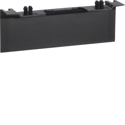 Geräteträgerschürze für Geräteträger universal design SL 20x80mm graphitschwarz | Hager