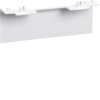 Geräteträgerschürze für Geräteträger universal design SL 20x80mm verkehrsweiß | Hager