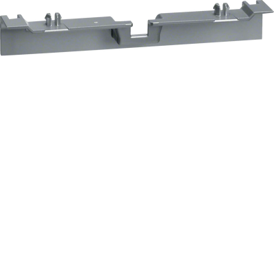 Geräteträgerschürze für Geräteträger zu SL 20x55mm Dekor Aluminium | Hager