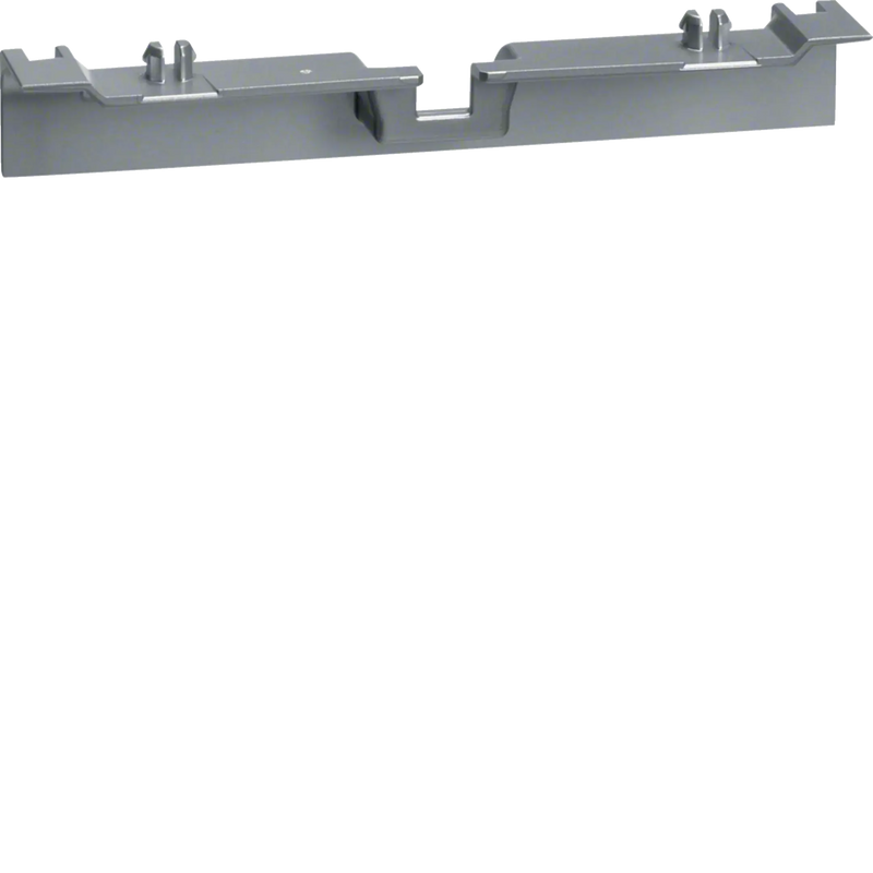 Geräteträgerschürze für Geräteträger zu SL 20x55mm Dekor Aluminium | Hager