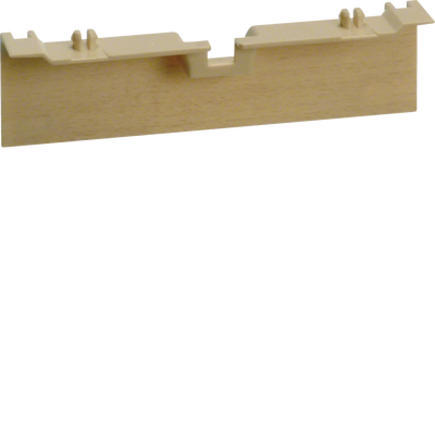 Geräteträgerschürze für Geräteträger zu SL 20x80mm Dekor Ahorn | Hager