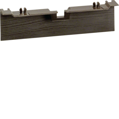 Geräteträgerschürze für Geräteträger zu SL 20x80mm Dekor Sucupira | Hager