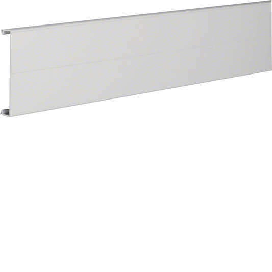 Verdrahtungskanal-Oberteil aus PC/ABS halogenfrei zu HA7 Breite 80mm lichtgrau