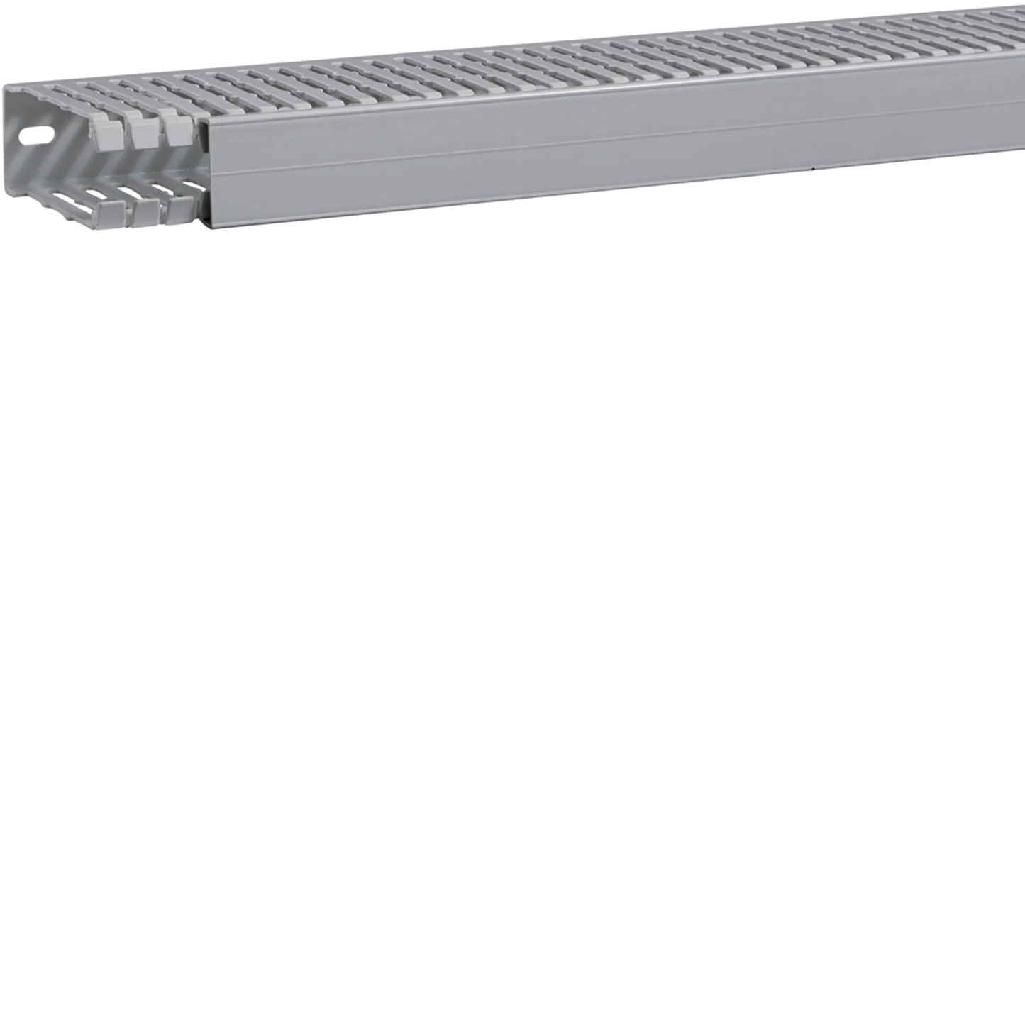 Verdrahtungskanal aus PC/ABS halogenfrei HA7 100x40mm lichtgrau