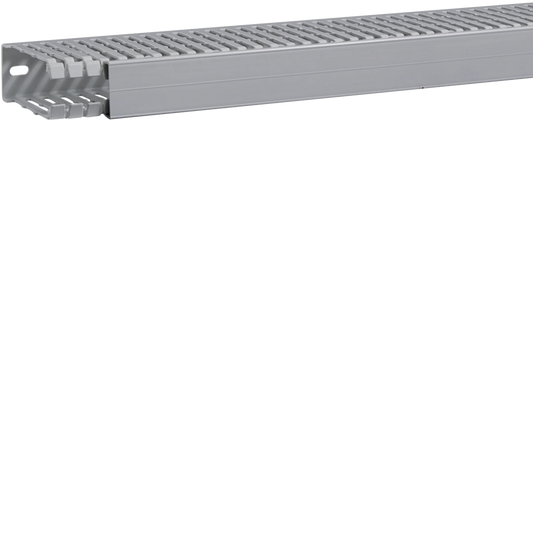 Verdrahtungskanal aus PC/ABS halogenfrei HA7 100x40mm lichtgrau