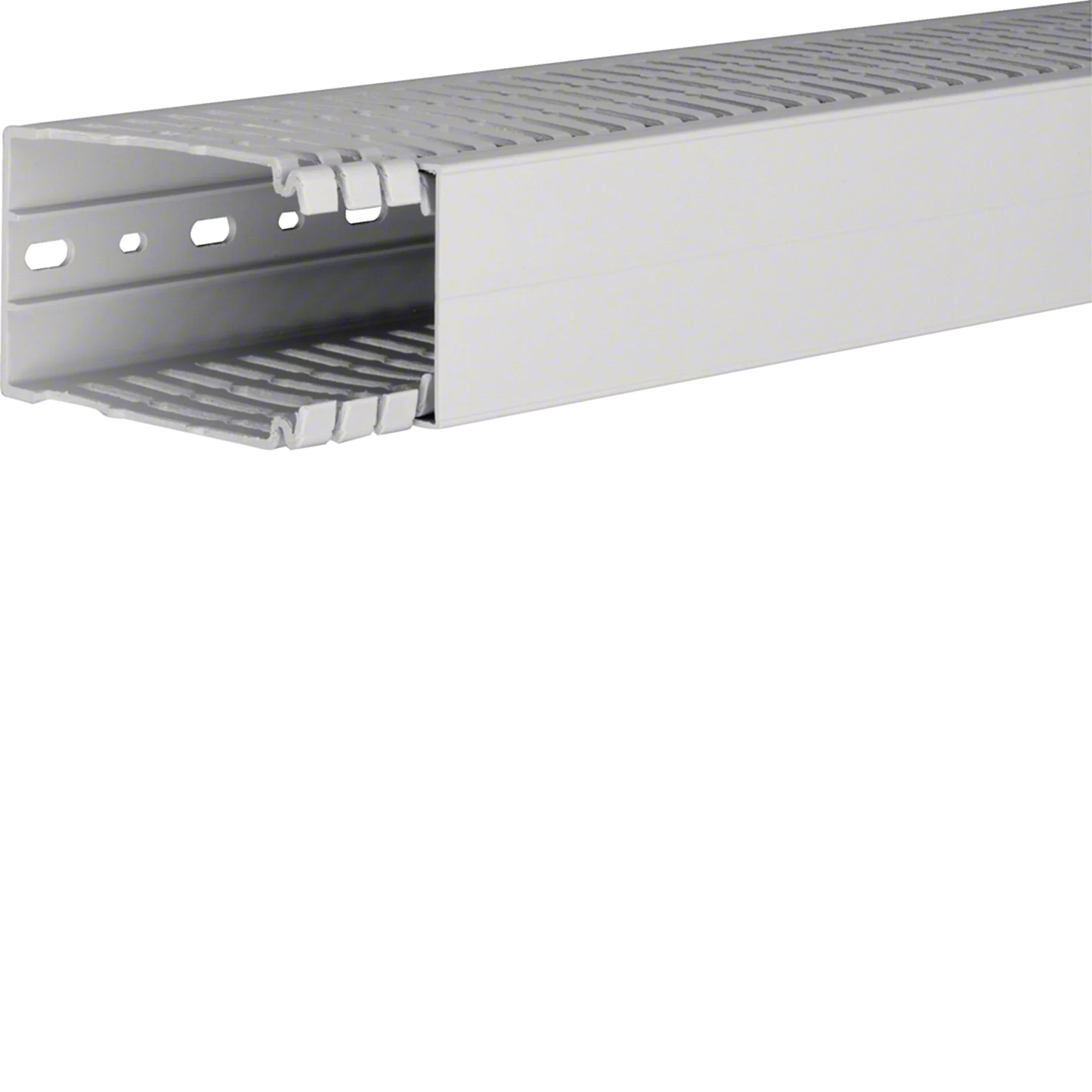 Verdrahtungskanal aus PC/ABS halogenfrei HA7 100x60mm lichtgrau