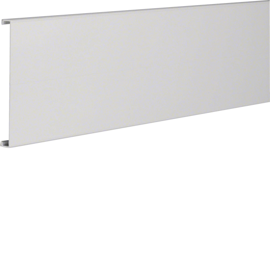 Verdrahtungskanal-Oberteil aus PC/ABS halogenfrei zu HA7 Breite 120mm lichtgrau