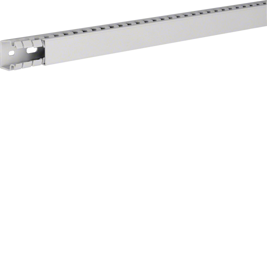 Verdrahtungskanal aus PC/ABS halogenfrei HA7 25x25mm lichtgrau