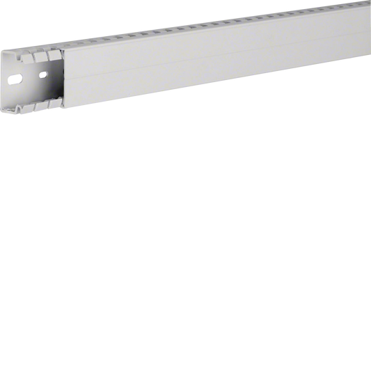 Verdrahtungskanal aus PC/ABS halogenfrei HA7 25x40mm lichtgrau