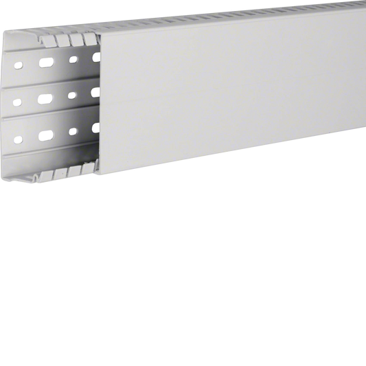 Verdrahtungskanal aus PC/ABS halogenfrei zu HA7 40x100mm lichtgrau