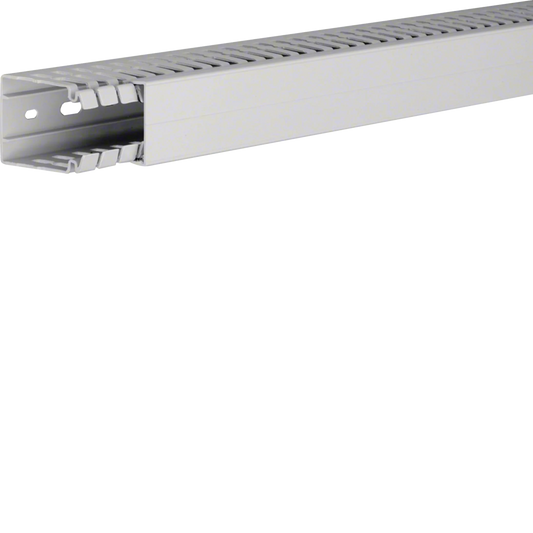 Verdrahtungskanal aus PC/ABS halogenfrei zu HA7 60x40mm lichtgrau