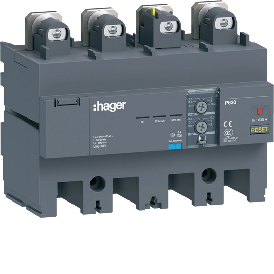 FI-Block P630 4P 630A Idn adj | Hager