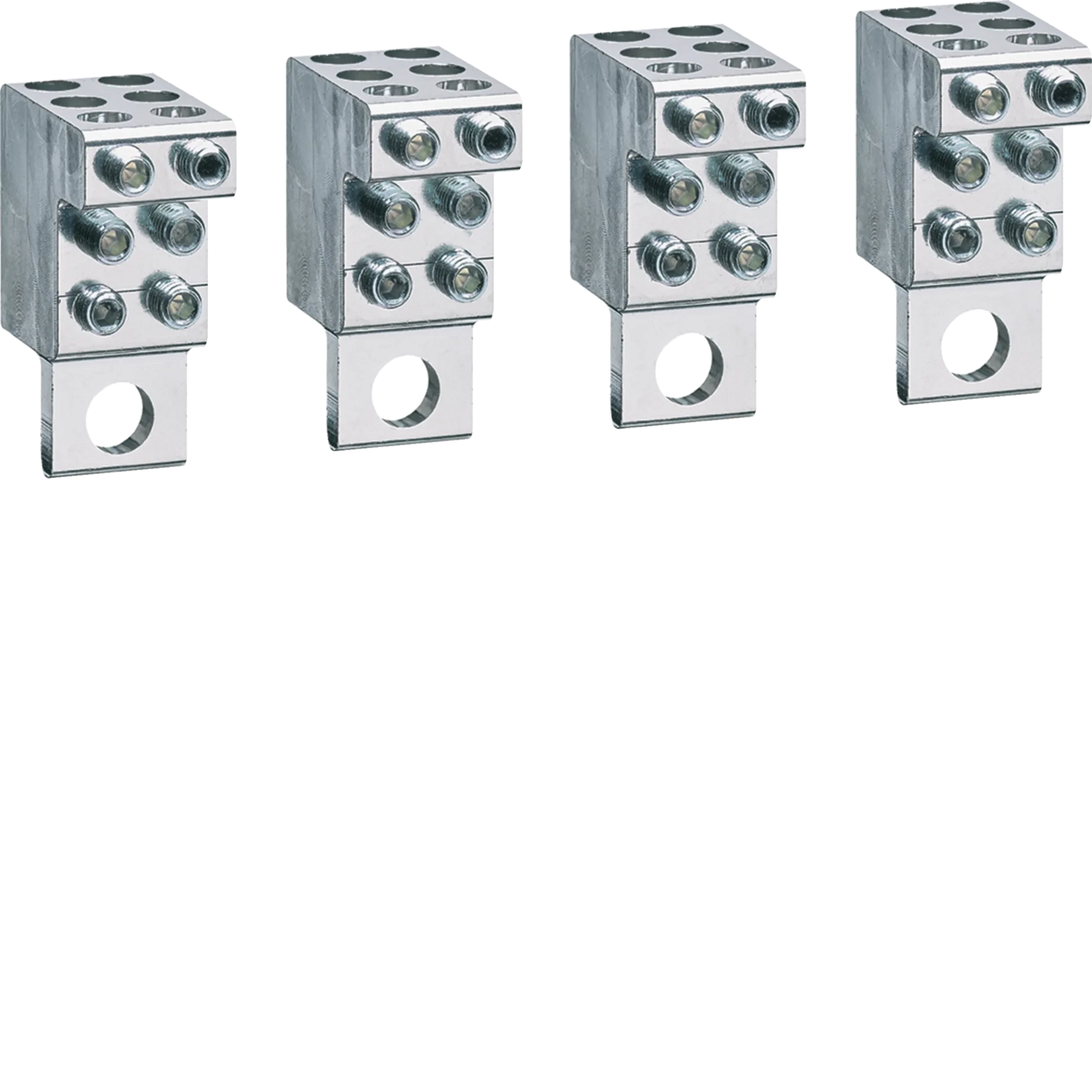 Anschlussklemmen P160 M8-Anschluss Cu/Al 4P 6x4-25mm² | Hager