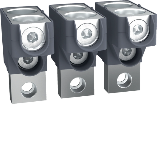 Klemmen x630/P630 Cu/Al version 3Polig 2x 35-300mm² | Hager