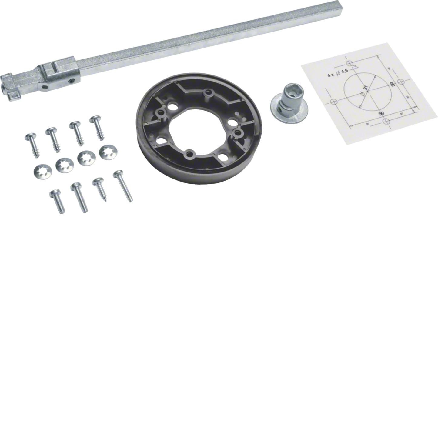 Achse 200mm für Geräte 80-250A | Hager