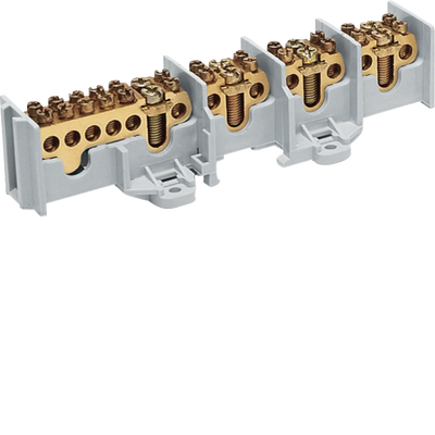 Hauptleitungsabzweigklemme 1x35mm²-2x25 mm²(Pol 1bis 3), 1x35mm²-6x25mm² (Pol 4) | Hager