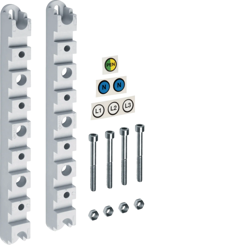 Hauptsammelschienenträger universN UST4, 1250A für Cu 2x 30x10, 4 polig | Hager