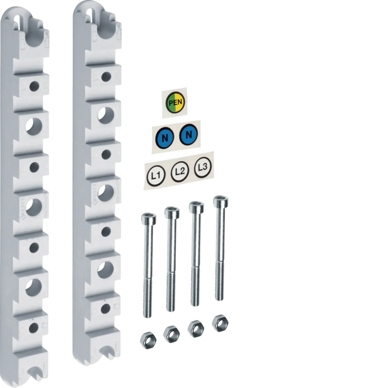 Hauptsammelschienenträger universN UST4, 1600A für Cu 2x 40x10, 4 polig | Hager