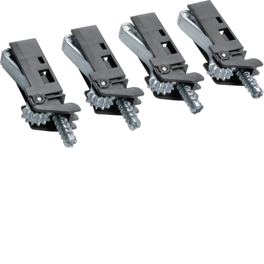 Hohlwandset, Klein-/Feldverteiler, Befestigung des Mauerkastens, 4-teilig | Hager