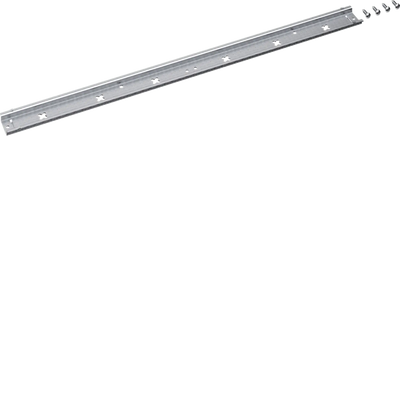 Hutschiene, universZ, 26 PLE, 35x498x7,5mm, Stahl verzinkt | Hager