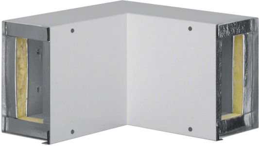 Inneneck zu Brandschutzkanal FWK 3E Funktionserhalt E30 100x160mm verzinkt | Hager