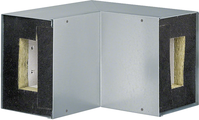 Inneneck zu Brandschutzkanal FWK 90 Funktionserhalt E60/E30 50x110mm verzinkt | Hager