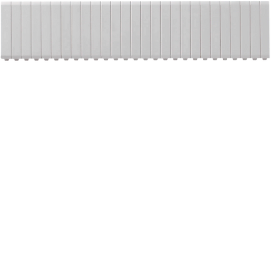 Abdeckstreifen, univers, 24 Module, RAL9010