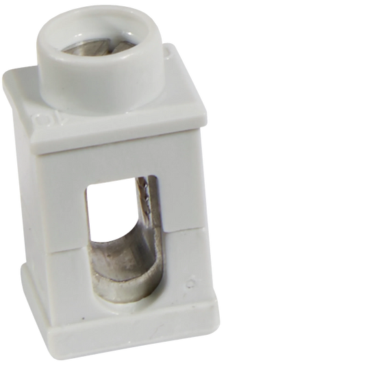 Dosen-Einzelklemme 10mm²,ohne Montagefuß | Hager