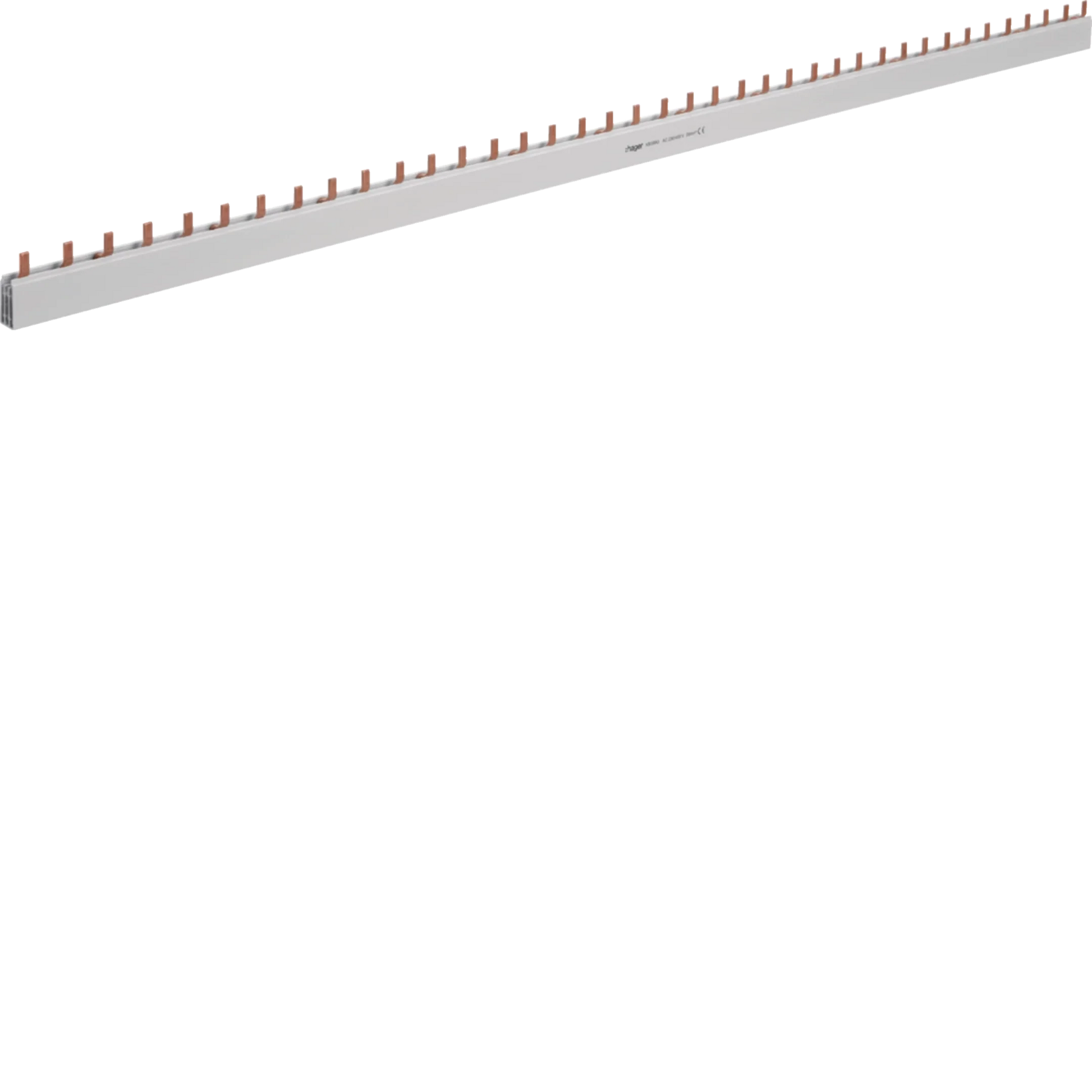Kammschiene 3 polig 125A Stiftanschluss 35mm² 37 Module | Hager