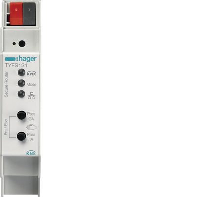 KNX/IP Router Secure, REG 1 TE | Hager