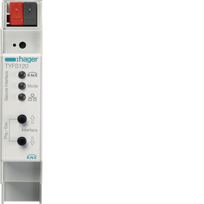 KNX/IP Schnittstelle Secure, REG 1 TE | Hager