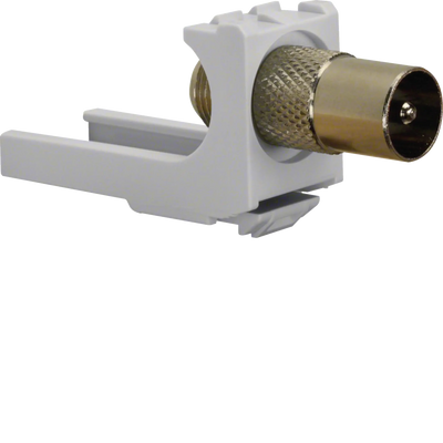 KOAX Modul (E-Dat), universal, IEC/Antennen-Stecker | Hager