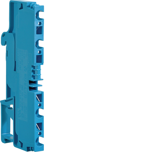 Durchgangsklemme 4mm²-Neutral, 800V-32A, 4 Anschlüsse, Stecktechnik