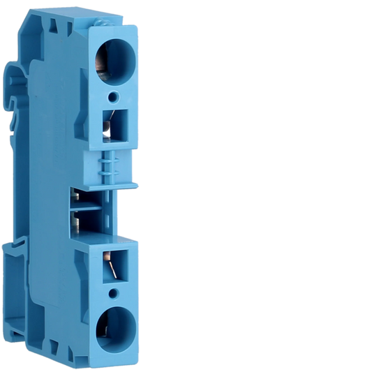 Durchgangsklemme 16mm²-Neutral, 800V-76A, 2 Anschlüsse, Stecktechnik