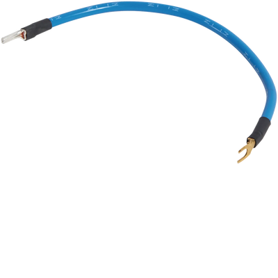 Kabelbrücke NYAF 10 mm², 250mm lang, Farbe blau | Hager